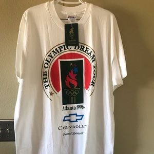 Dead stock Atlanta Olympic 1992 tee with tags